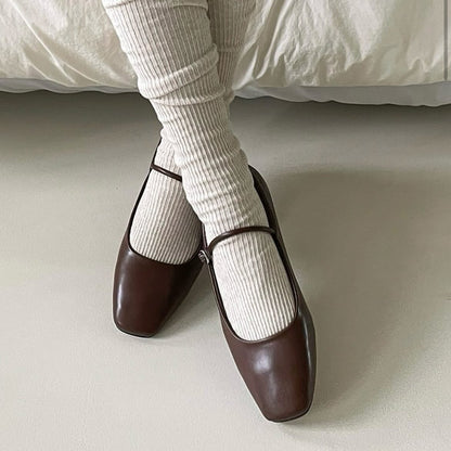 24YR1815 Mary Jane Shoes 1cm