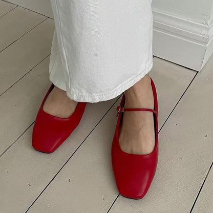 24YR1815 Mary Jane Shoes 1cm
