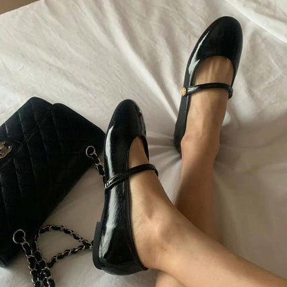 24YR2030 Mary Jane Shoes 1cm