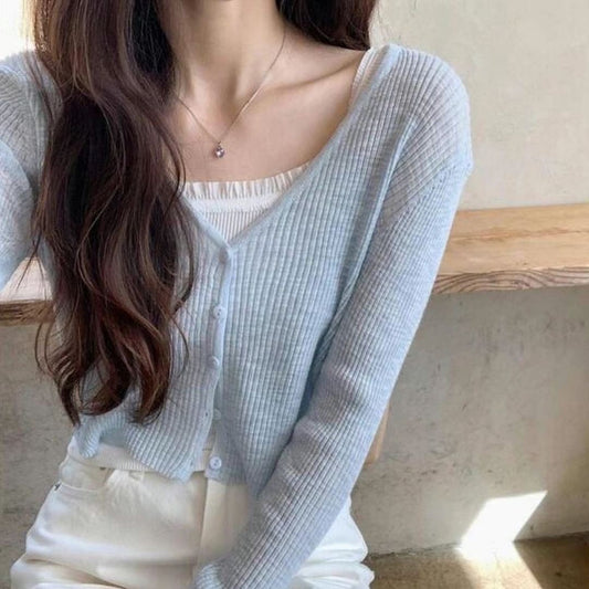 23YR1005 薄薄冷氣cardigan