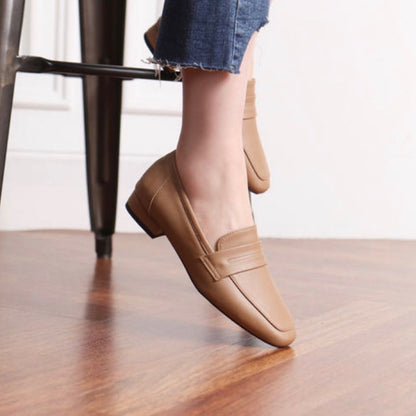 23YR2725 小方頭loafer 2cm