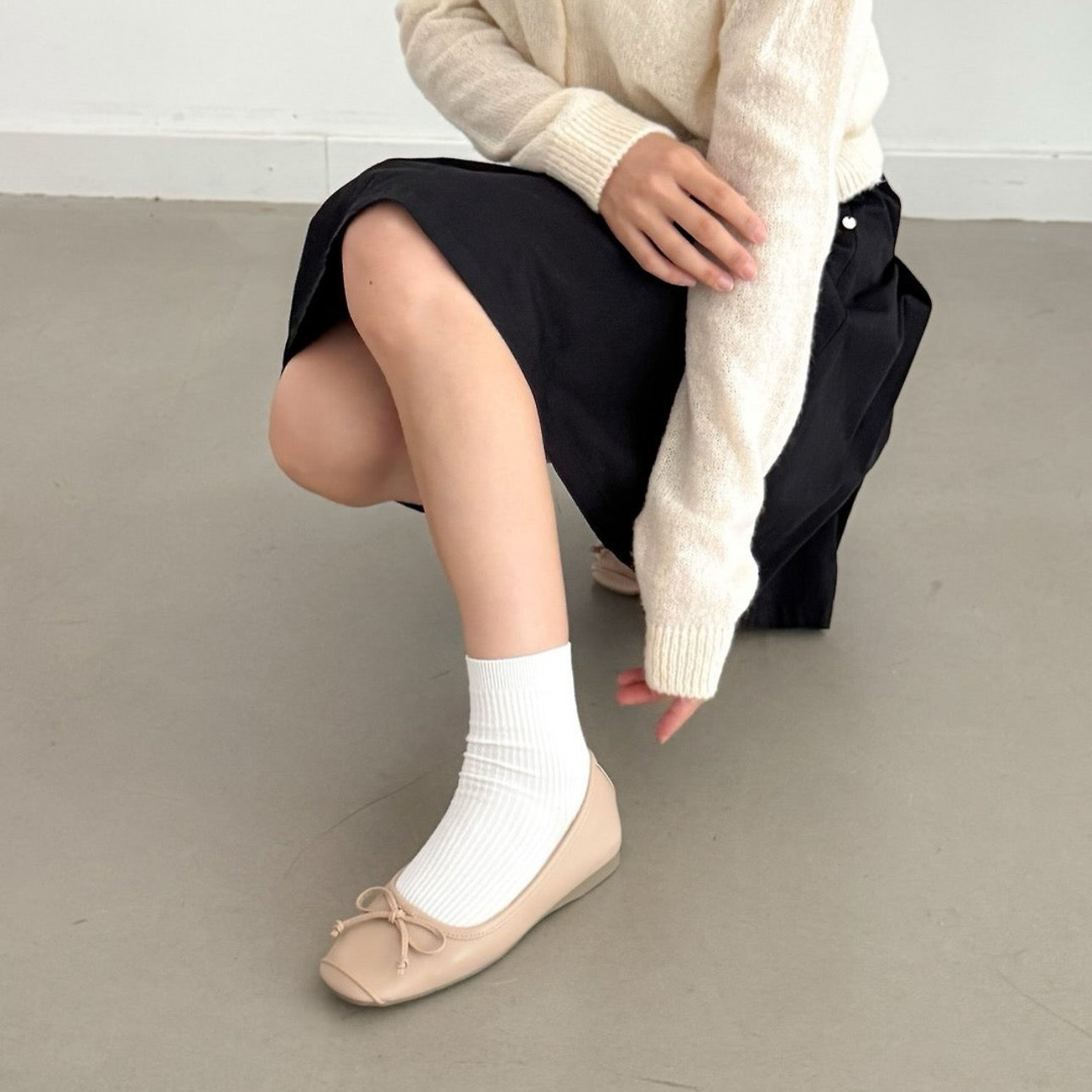 26YR1505 Ribbon Shoes