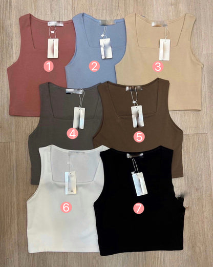24YR0636 背心 Square Neck