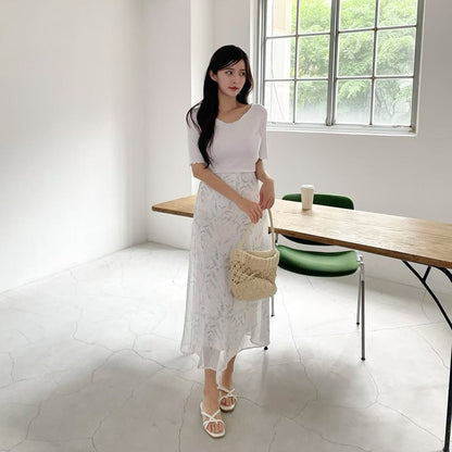 26YR1112 Long Skirt